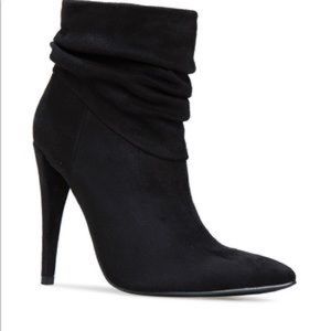 Shoe Dazzle Alyssa Slouchy Stiletto Bootie Sz 7.5M